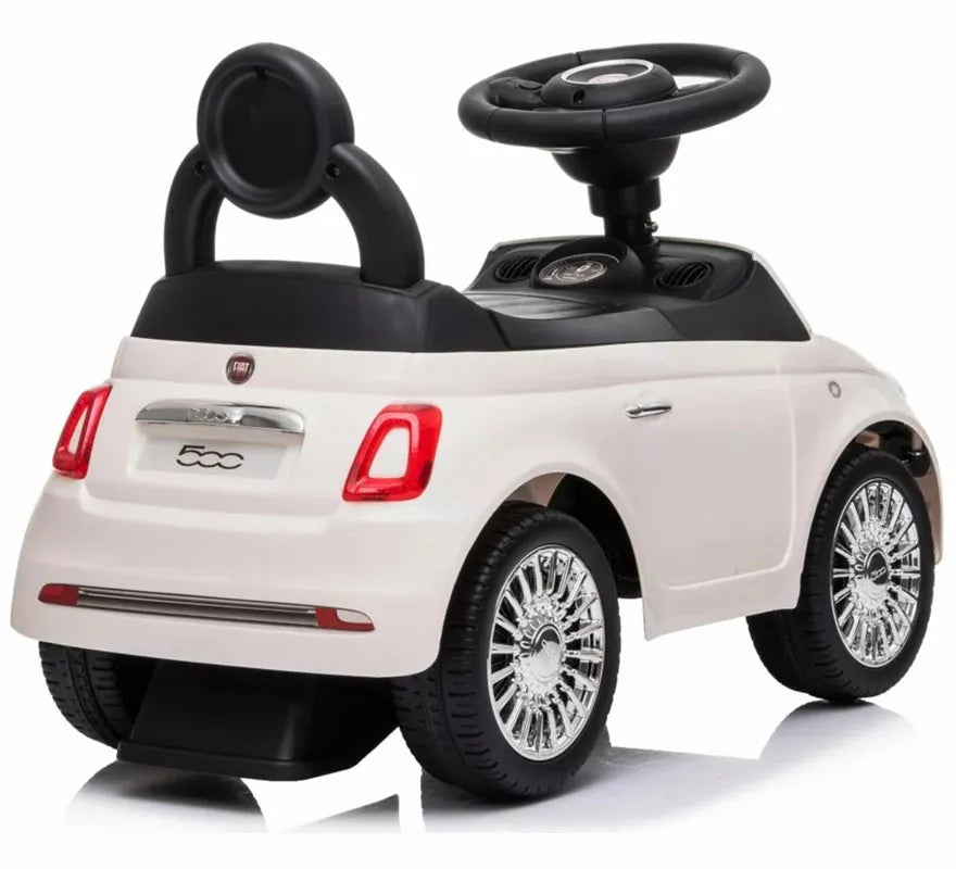 Correpasillos Coche Fiat 500 blanco