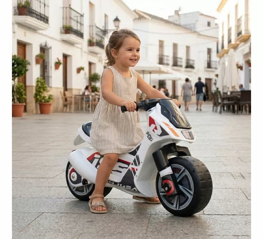 Translation missing: es.Correpasillos Moto Dragón blanco