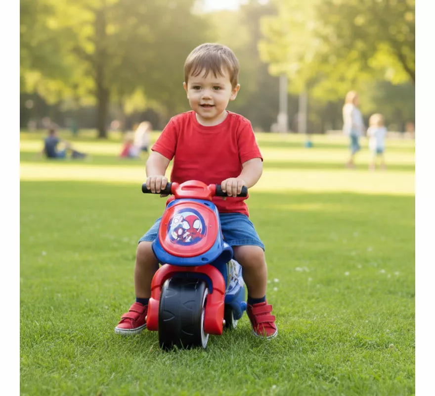 Correpasillos Moto Neox Spiderman