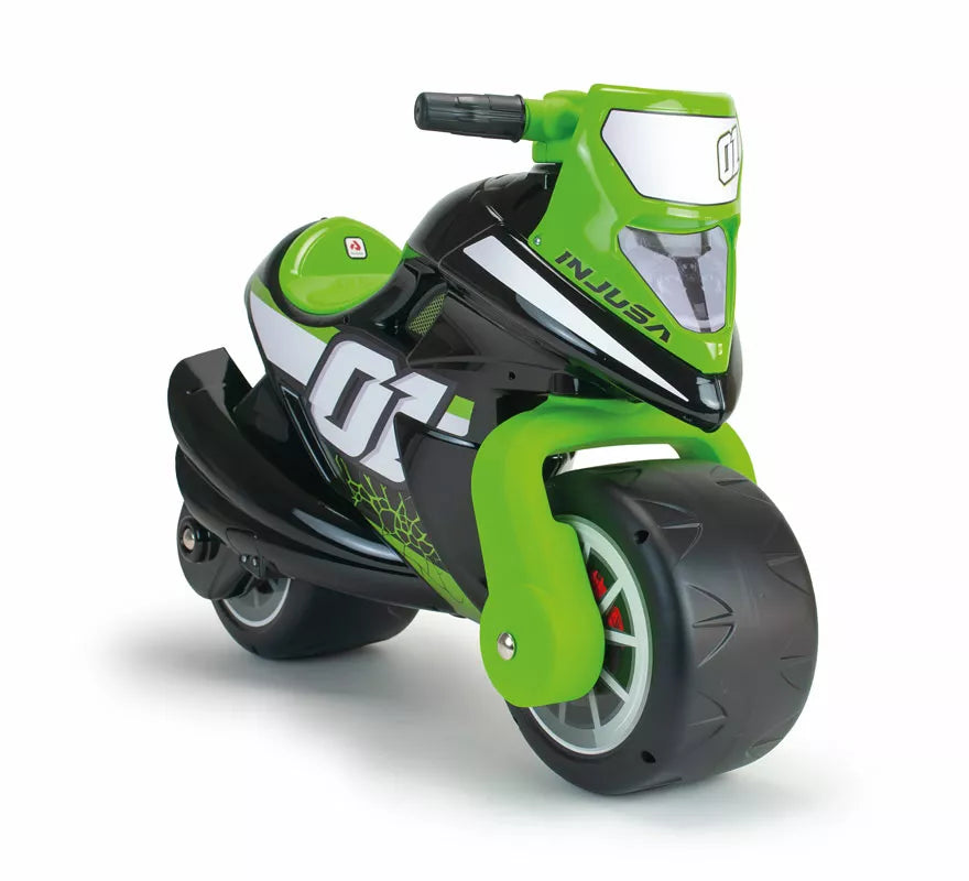 Correpasillos Moto Spline verde