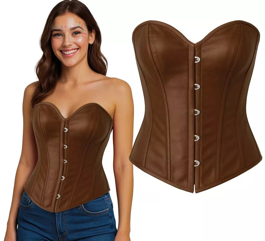 Translation missing: es.Corset marrón para mujer