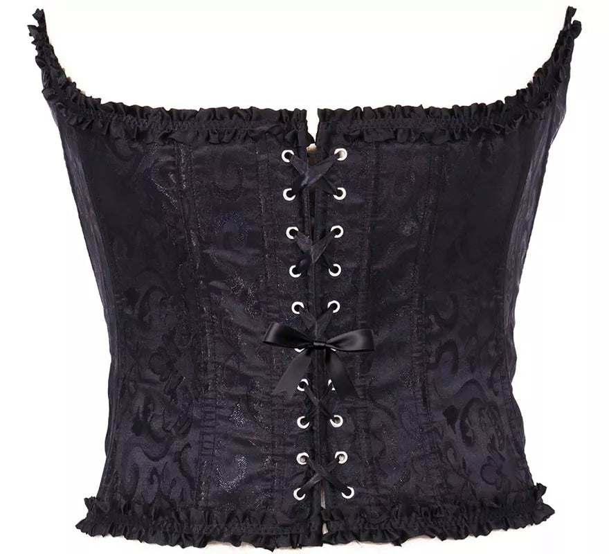 Translation missing: es.Corset negro con Lazo para mujer