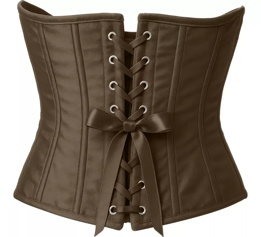Translation missing: es.Corset Pirata marrón para mujer