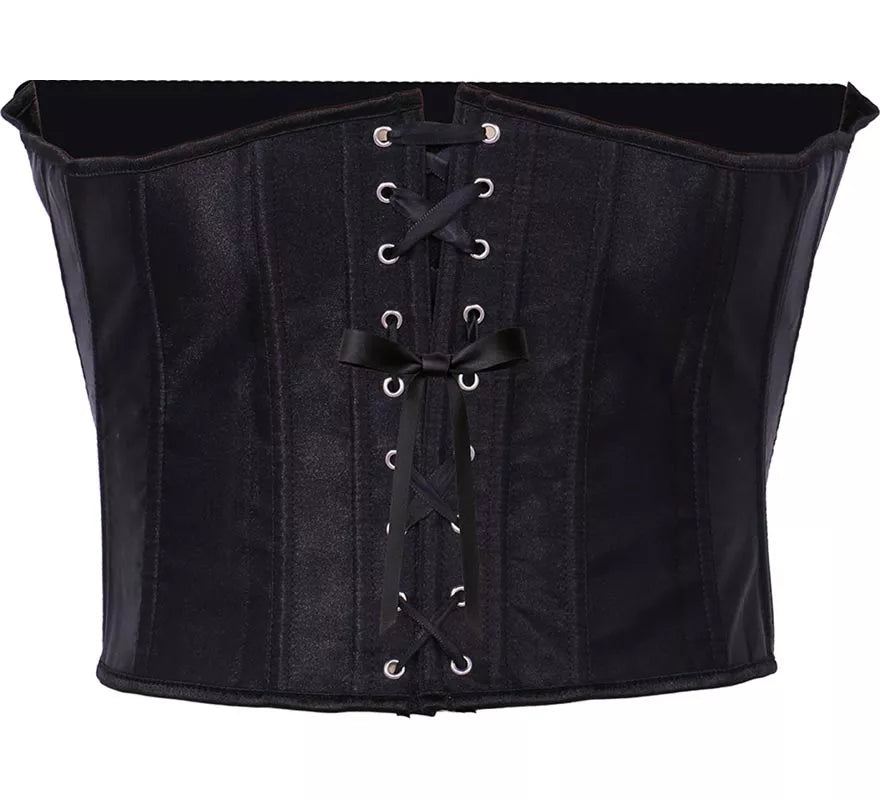 Translation missing: es.Corset Pirata negro para mujer
