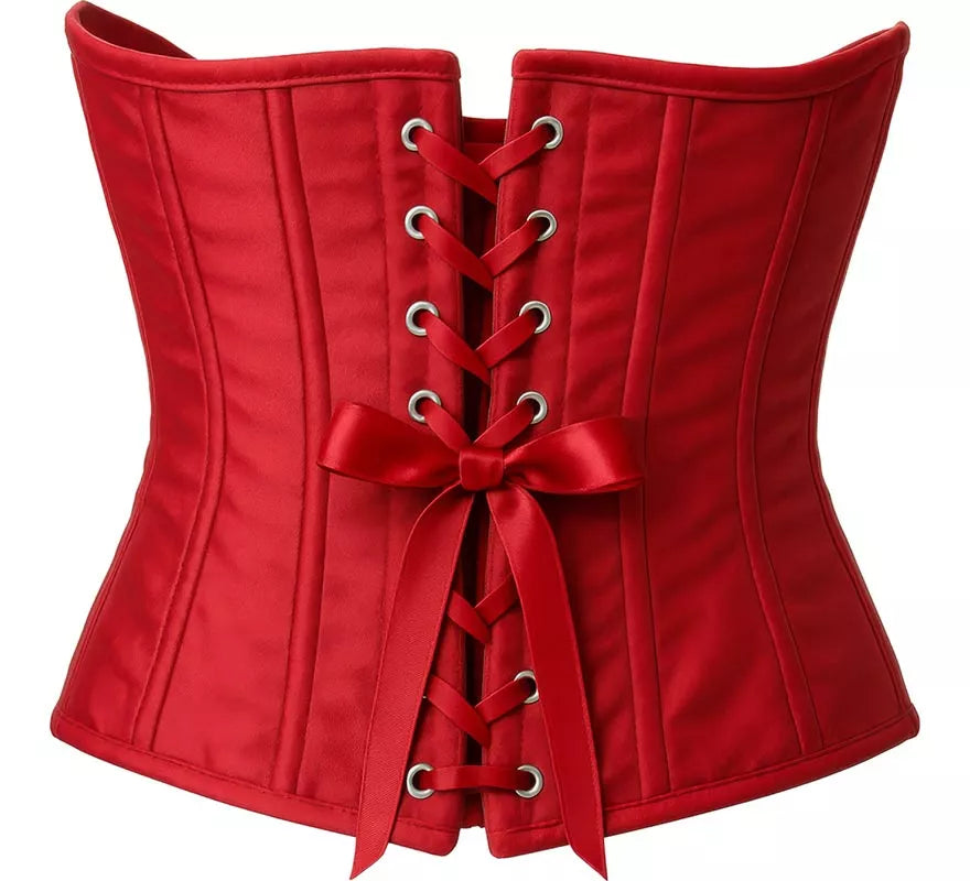 Translation missing: es.Corset Pirata rojo para mujer