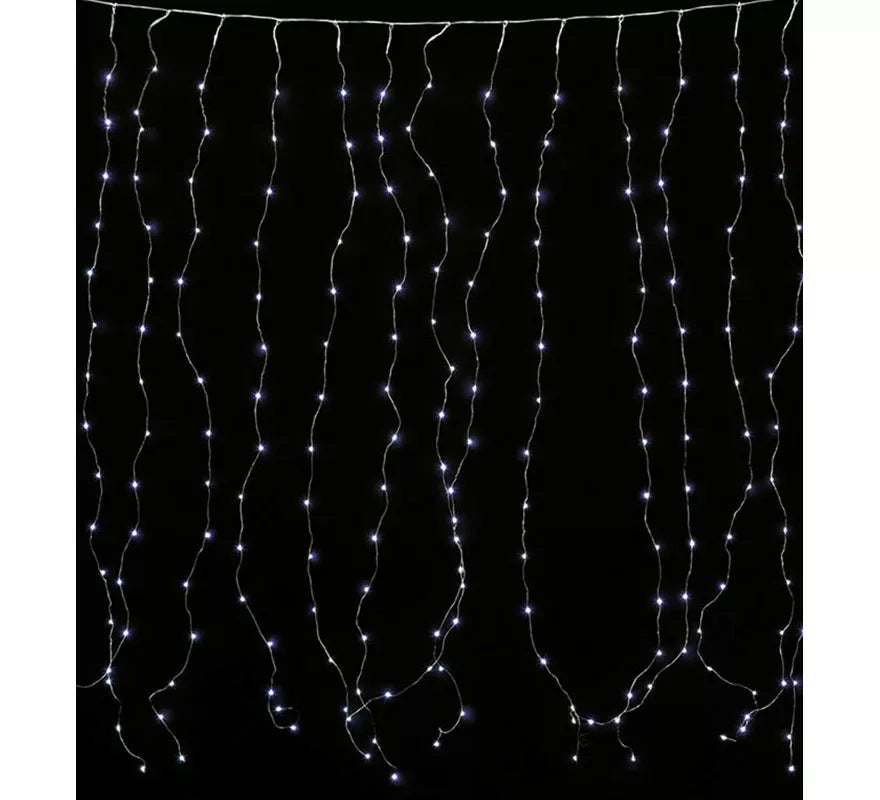 Cortina Hilo de 300 Led Blanco