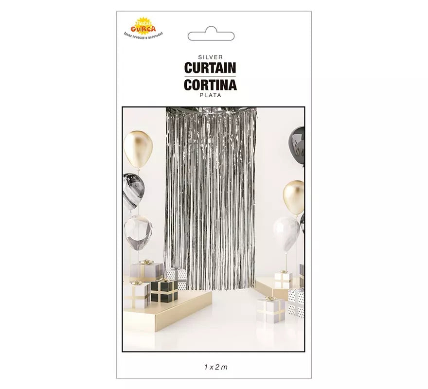 Translation missing: es.Cortina Plateada de 100X200 cm