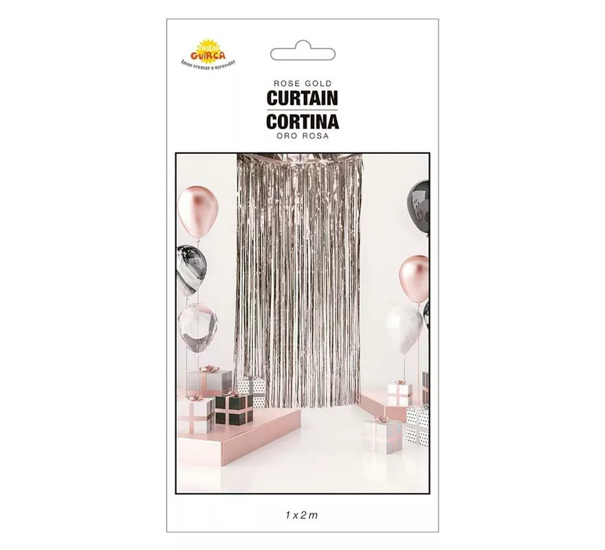 Translation missing: es.Cortina Rosa Dorado de 100X200 cm