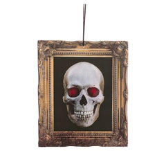 Cuadro de Calavera con Luz de 27,5x32,5 cm