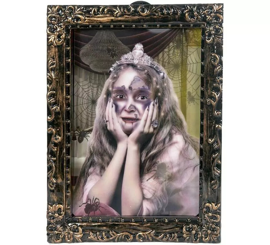 Translation missing: es.Cuadro de Princesa Zombi 27 x 35 cm