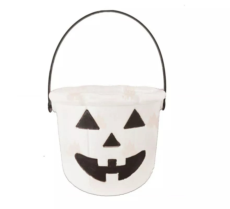 Translation missing: es.Cubo Calabaza Halloween de 20 cm en varios colores