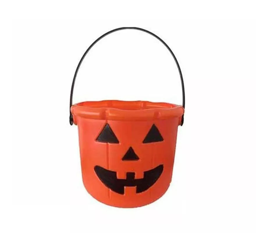 Translation missing: es.Cubo Calabaza Halloween de 20 cm en varios colores