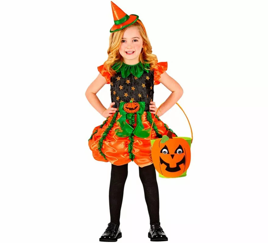 Cubo Calabaza Truco o Trato