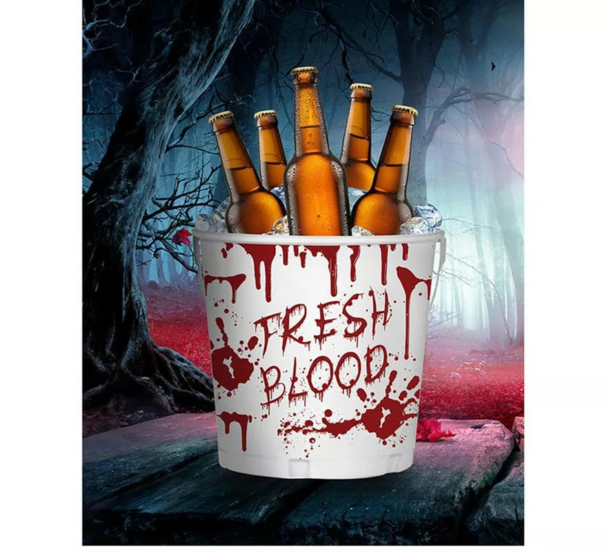 "Cubo Metal ""Fresh Blood"" de 19x23 cm"