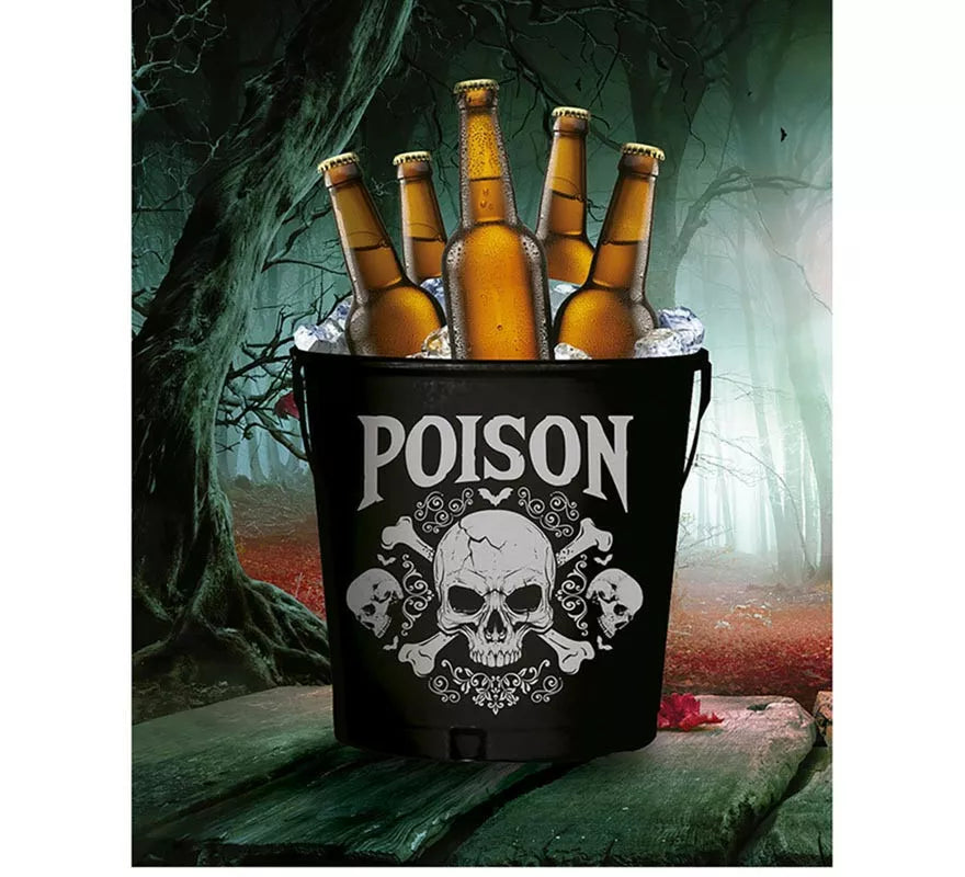 Translation missing: es."Cubo Metal ""Poison"" de 19x23 cm"