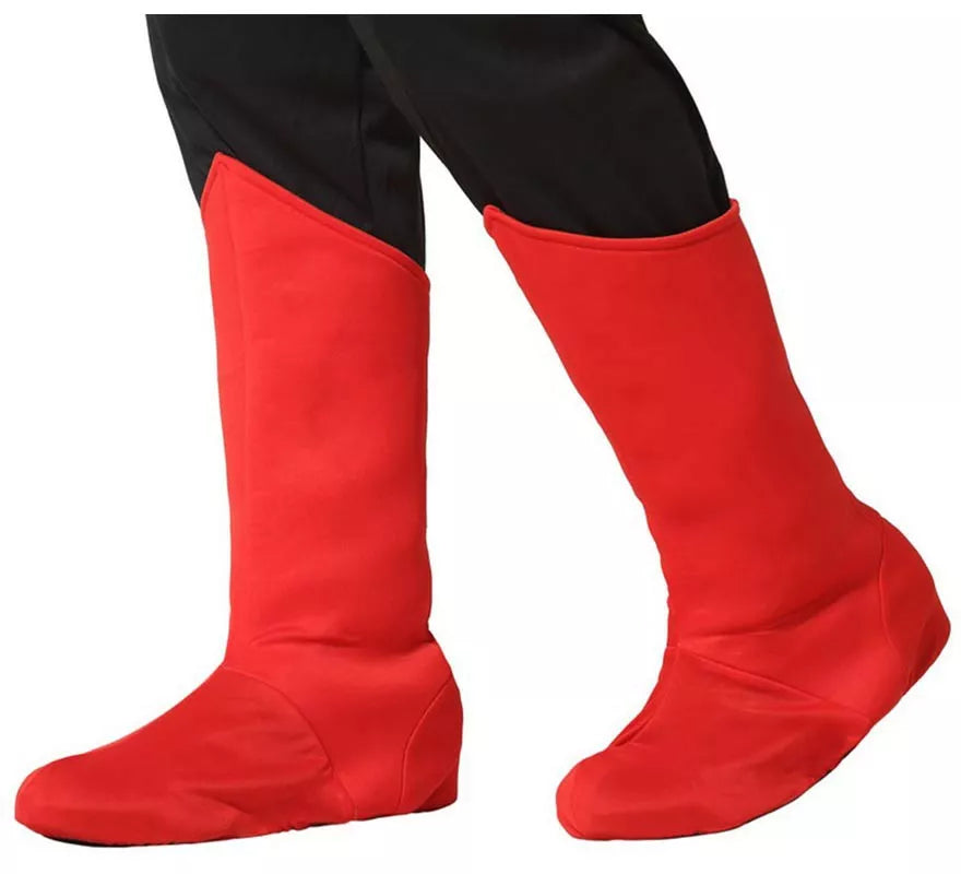 Translation missing: es.Cubrebotas rojas de Superhéroe
