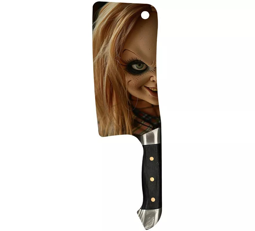Translation missing: es.Cuchillo de Carnicero Muñeco Diabólico de 30,3x8,6 cm