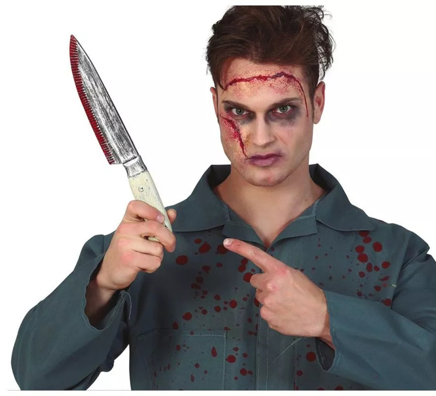 Translation missing: es.Cuchillo de Cocina con Sangre de 33 cm