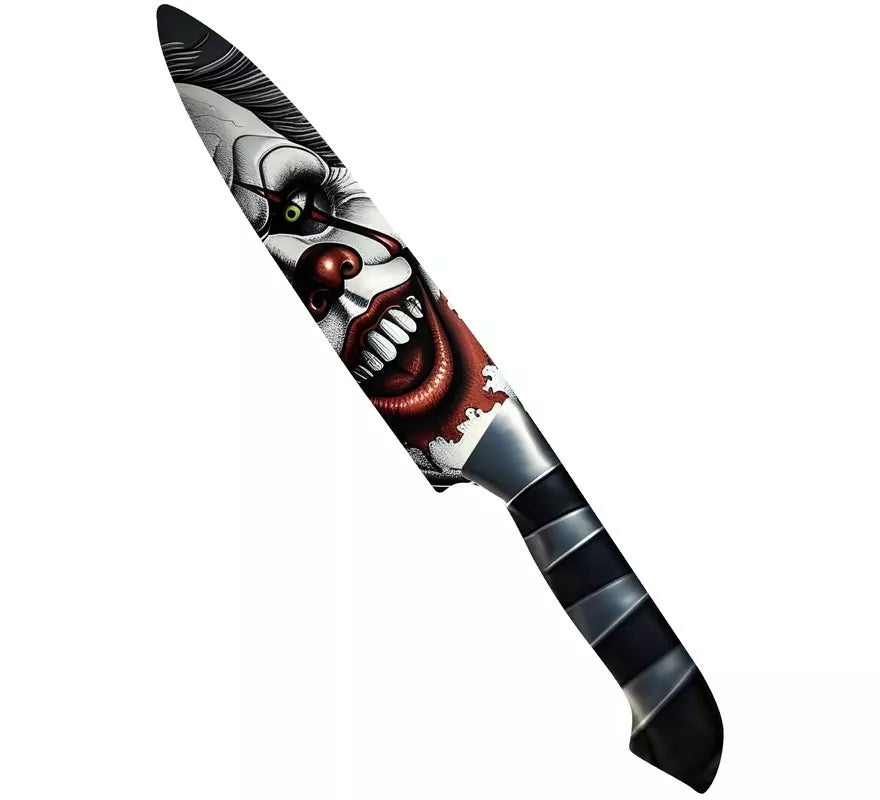 Translation missing: es.Cuchillo Payaso Aterrador de 30,7x4,2 cm