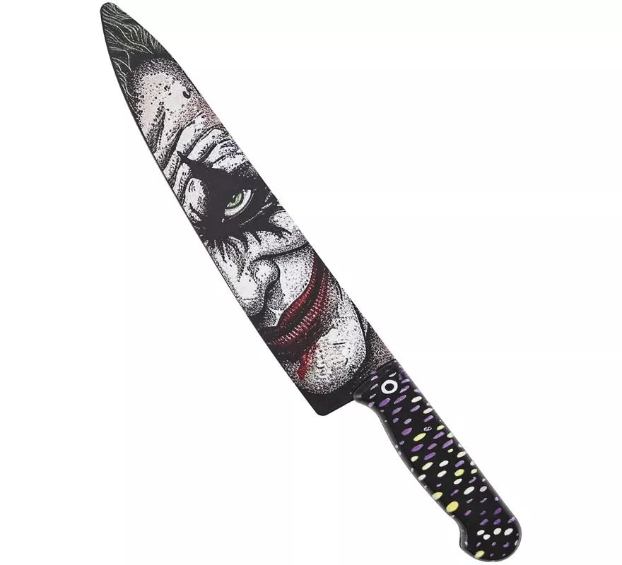 Translation missing: es.Cuchillo Payaso del Terror de 38,5x4,5 cm