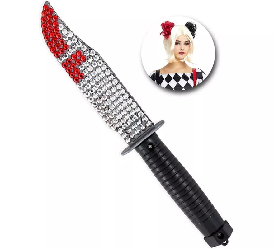 Cuchillo Sangre con Diamantes