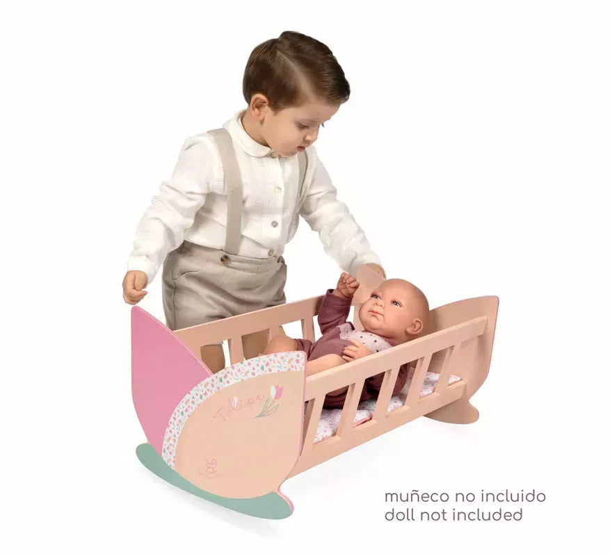 Translation missing: es.Cuna de Madera de Juguete
