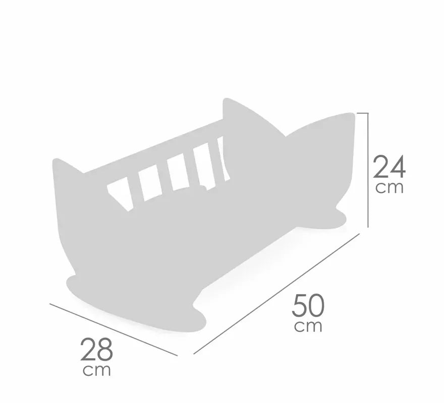 Cuna de Madera de Juguete