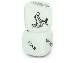 Dados con figuras Kamasutra de 2 cm