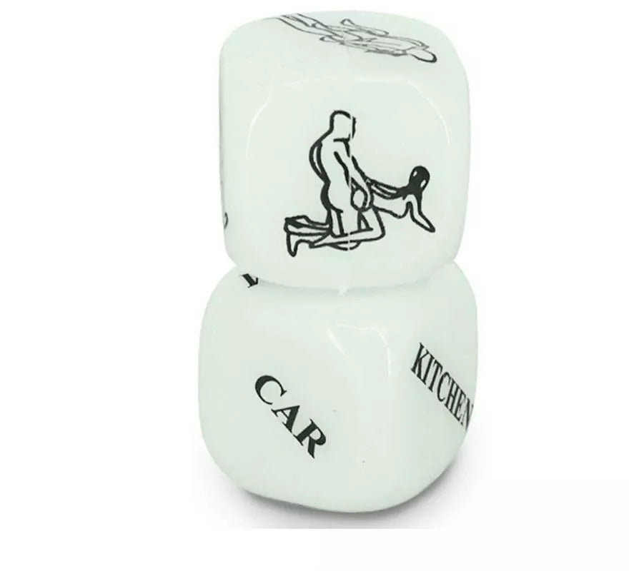 Translation missing: es.Dados con figuras Kamasutra de 2 cm
