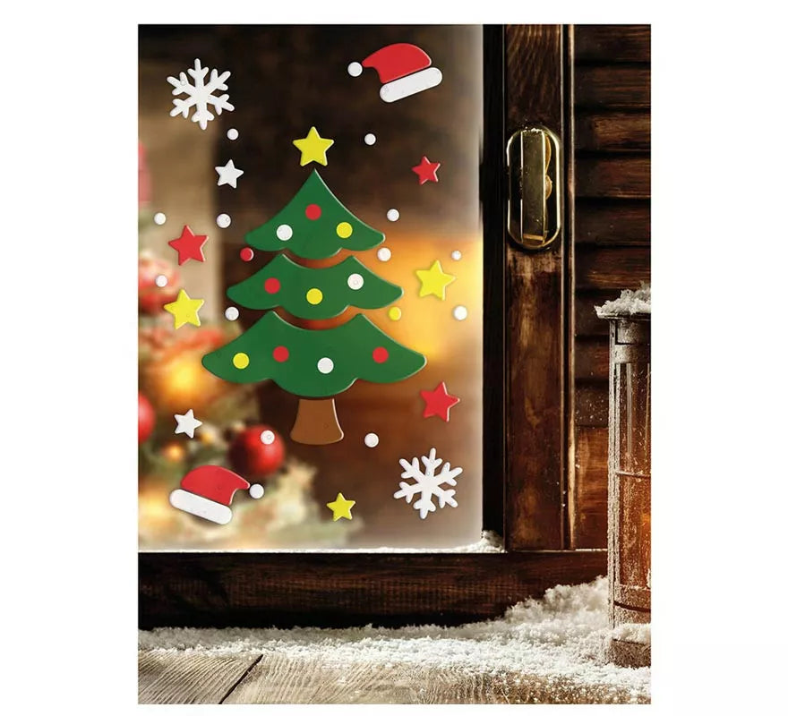 Translation missing: es.Decoración en Gel de Árbol de Navidad de 20x25 cm