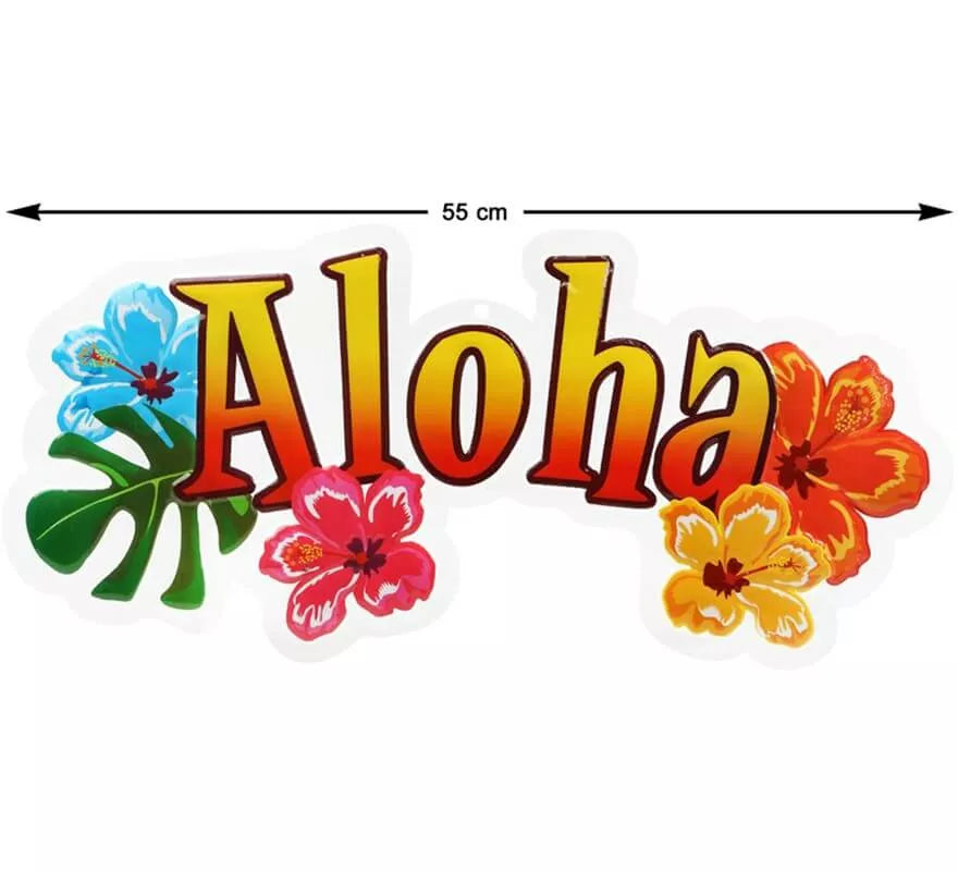 Translation missing: es.Decoración Fiesta Hawaiana (Aloha) 55 cm