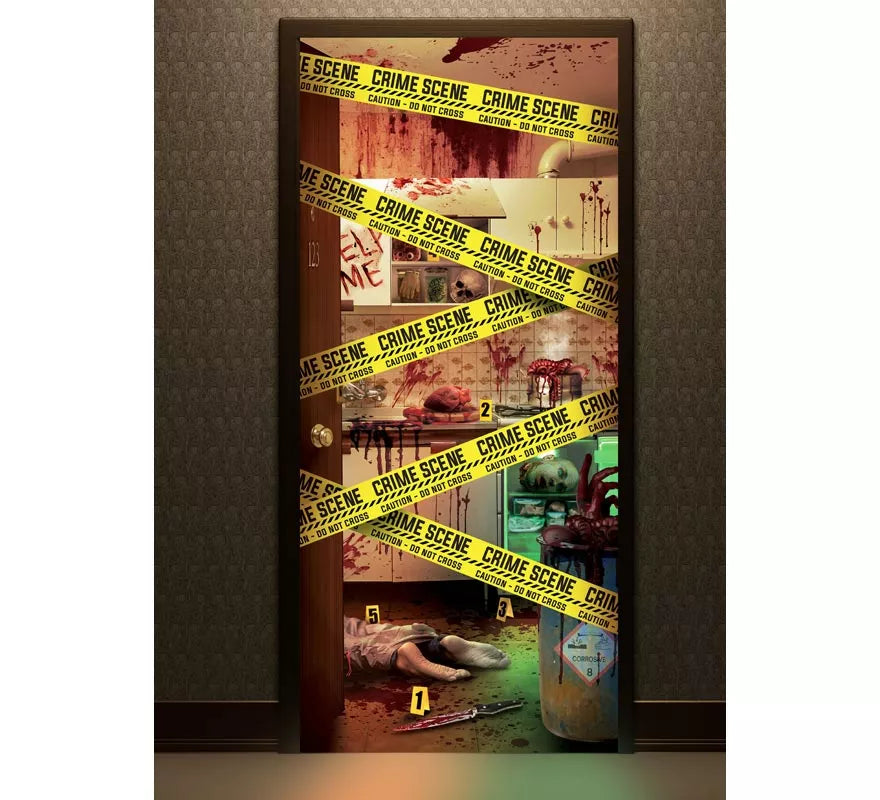 Translation missing: es.Decoración para Puerta ''Crime Scene'' de 80x180 cm