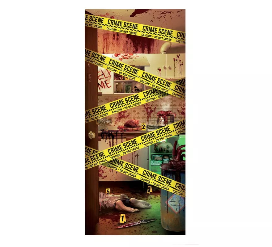 Translation missing: es.Decoración para Puerta ''Crime Scene'' de 80x180 cm