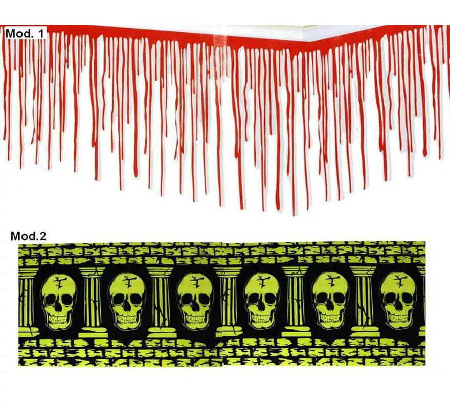 Translation missing: es.Decoración pared de 7,62 m para Halloween 2 surtidos