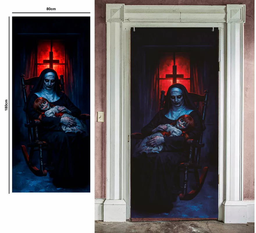 Translation missing: es.Decoración Puerta Monja Tenebrosa de 80x180 cm