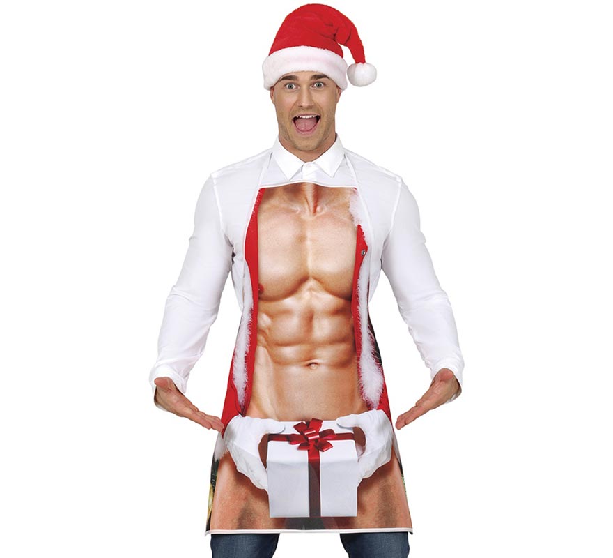 Translation missing: es.Delantal de Regalo Navideño sexy adulto
