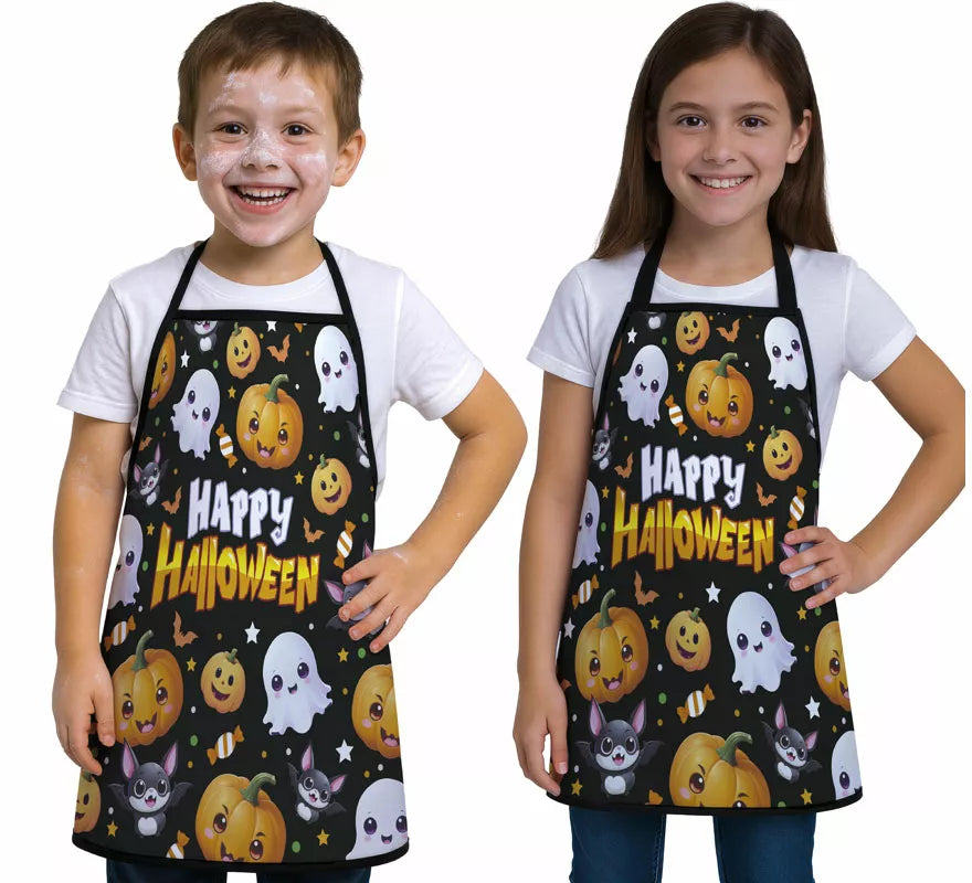 Delantal Happy Halloween infantil