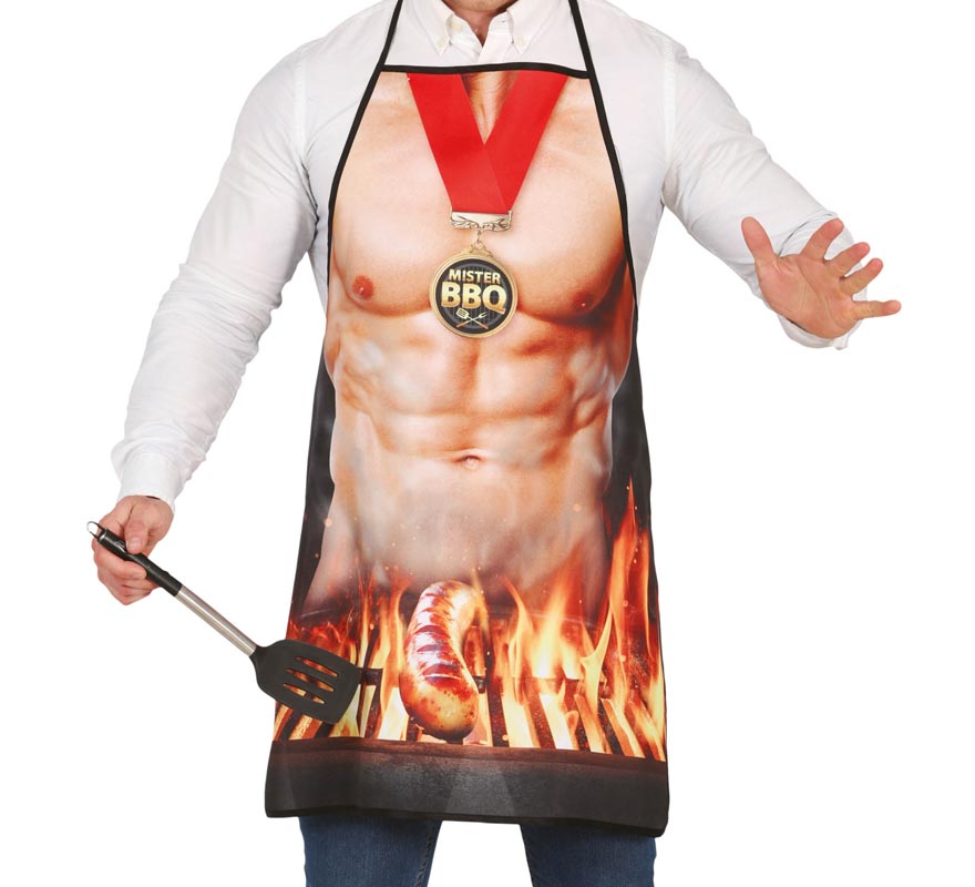 Delantal para Barbacoa Míster BBQ adulto