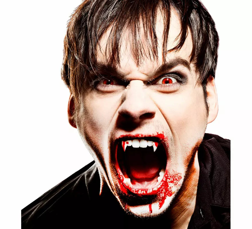Translation missing: es.Dentadura de Vampiro con 4 Capsulas de Sangre