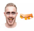 Dentadura de Zombie amarilla Fx