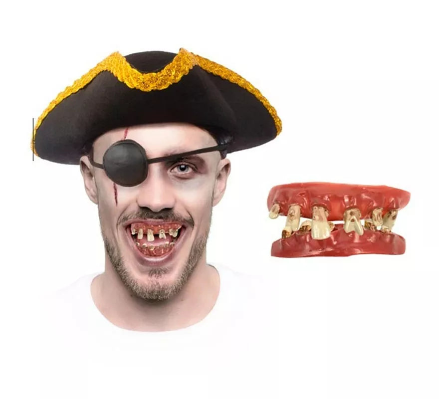 Translation missing: es.Dentadura Doble FX Desgastada de pirata