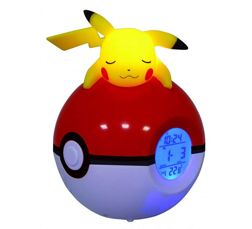 Despertador Lámpara LED Pikachu Pokemon