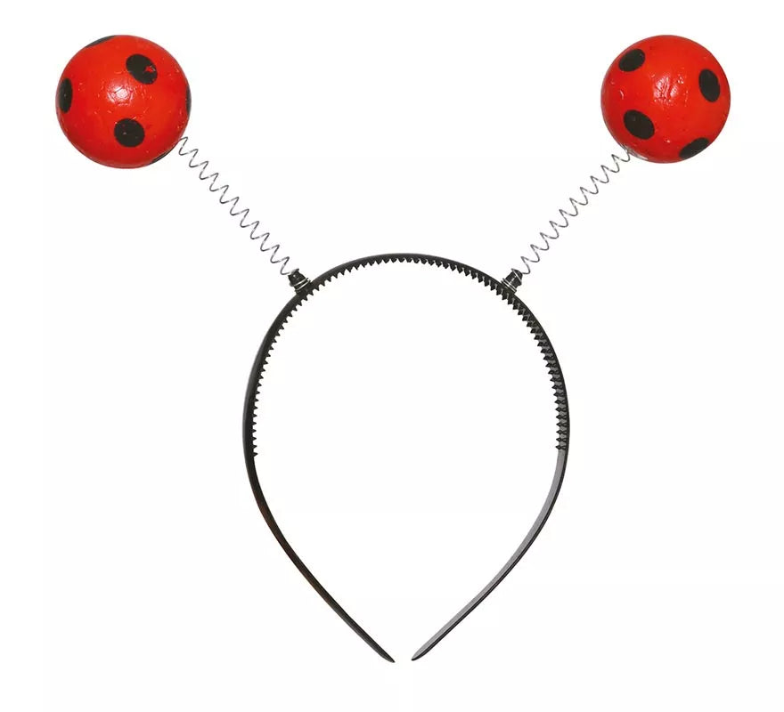 Translation missing: es.Diadema con bolas de Mariquita