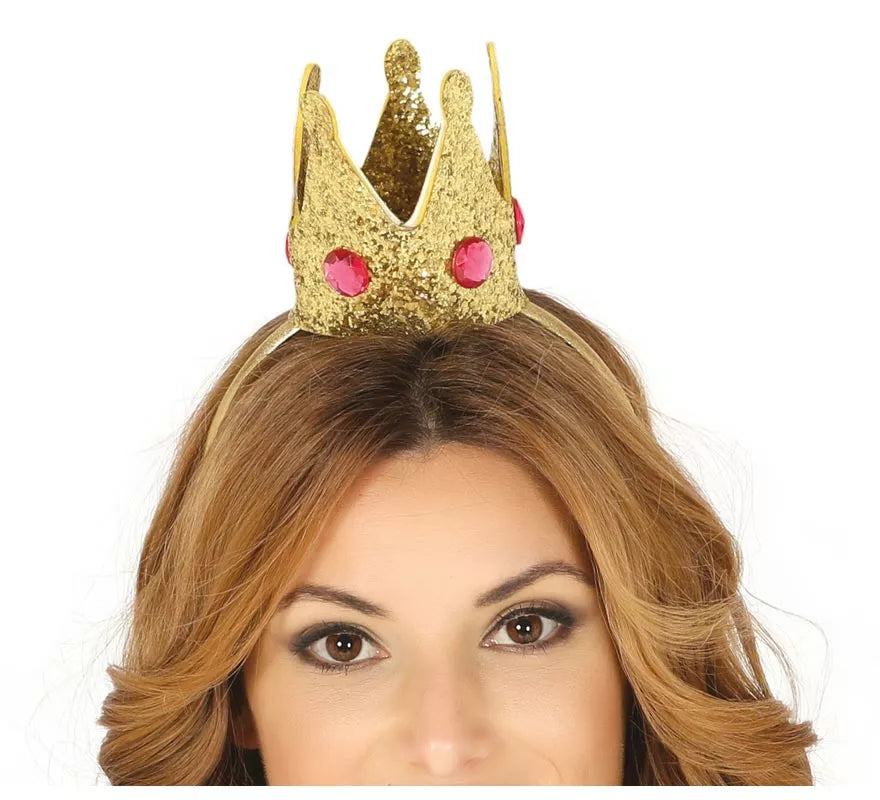 Translation missing: es.Diadema con Corona Dorada