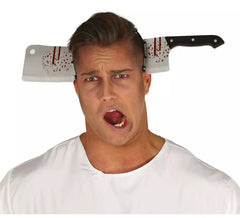 Diadema con Cuchillo Carnicero y Sangre
