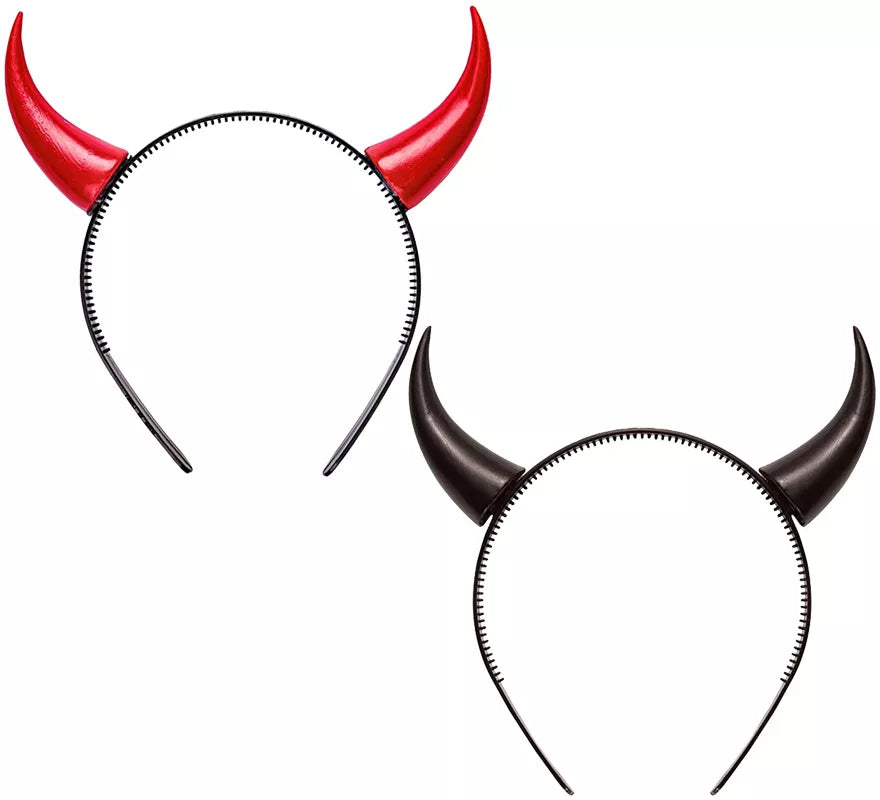 Translation missing: es.Diadema con Cuernos de Diablo en varios colores