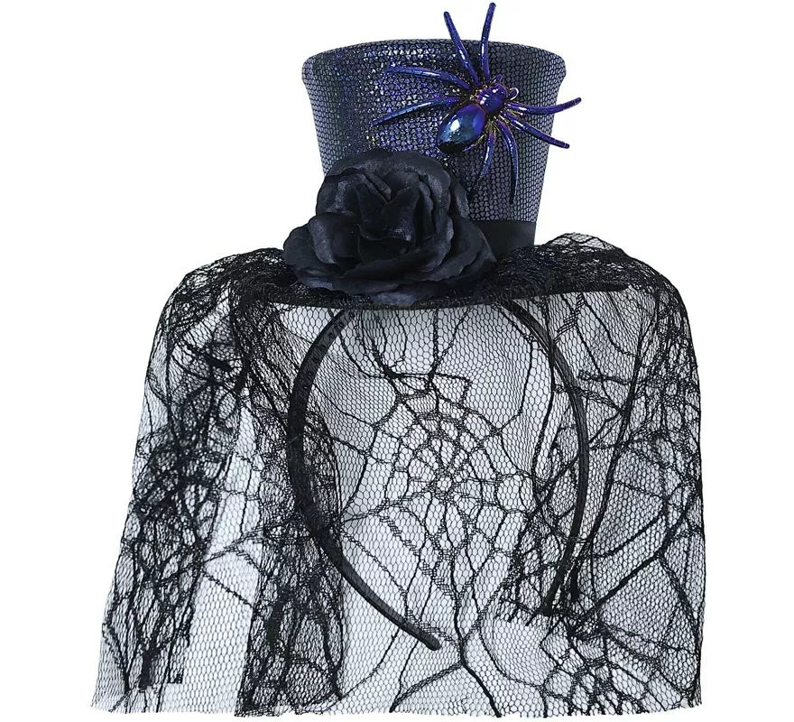 Translation missing: es.Diadema con Mini Sombrero y Velo