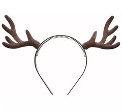 Diadema Cuernos de Reno Flocados