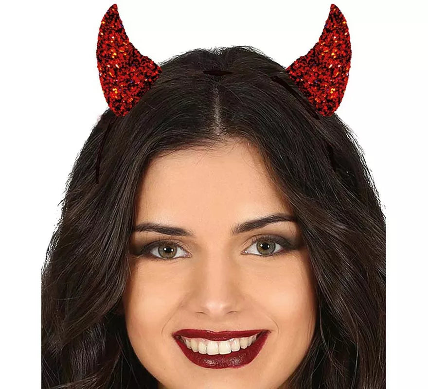 Translation missing: es.Diadema Cuernos Glitter