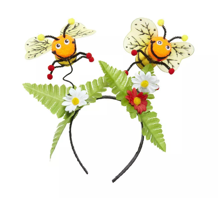 Translation missing: es.Diadema de Abejas con Flores